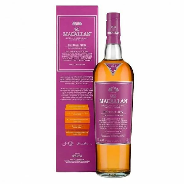 Macallan Edition Nº 5 Estuchado Volumen 70cl 3 Macallan Edition Nº 5 Estuchado Volumen 70cl