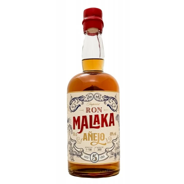 Malaka Añejo 5 Años Volumen 70cl 3 Malaka Añejo 5 Años Volumen 70cl