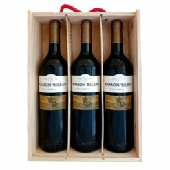 Ramón Bilbao Gran Reserva Pack 3 Botellas En Caja De Madera Volumen 75cl